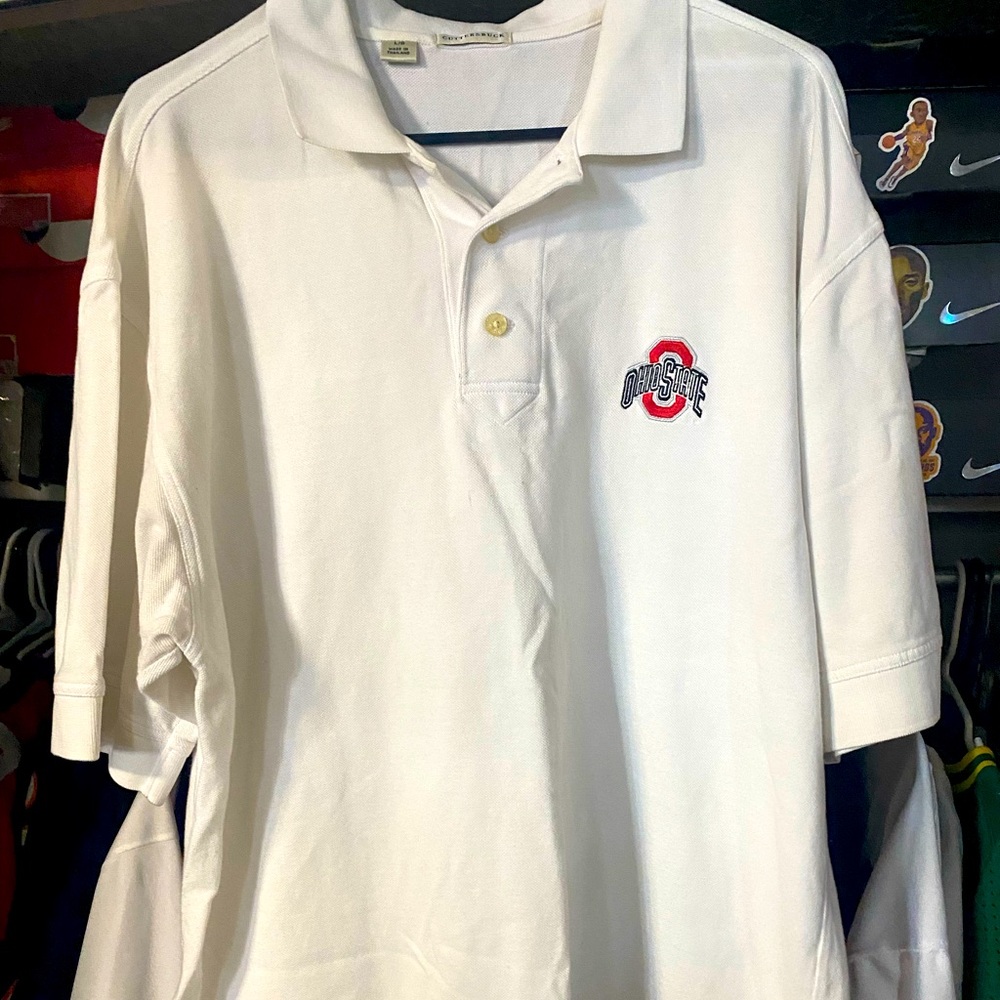 Cutter & Buck Ohio State University polo shirt Sz L
